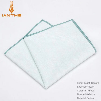 Costume clasice din bumbac de înaltă calitate 100% pătrat de buzunar solid 25cm*25cm Batiste cu dungi vintage pentru bărbați Piept prosop Hankies