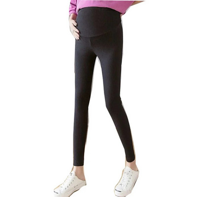 Égszínkék Kismama Nadrág Terhességi Ruhák Farmer farmer Leggings terhes nőknek Ruhák Szoptatós nadrág Capris M-2XL