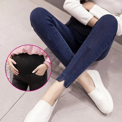 2023 nyár új vékony kismamafarmer Ruhák terhes nőknek terhes nők Stretch farmer nadrágok leggings anyu ruházat nadrágok