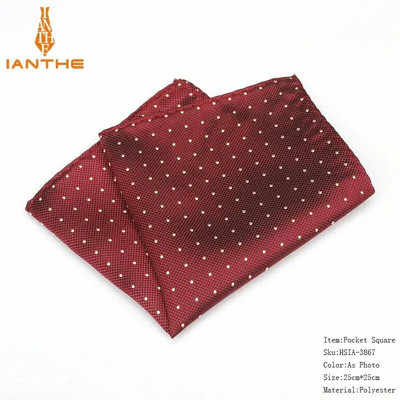 Patrat de buzunar clasic pentru bărbați, cu model, batistă Hakiu de modă pentru bărbați Costume de afaceri Hachiuri de epocă Accesorii pentru prosop bleumarin