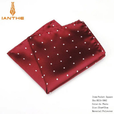 Patrat de buzunar clasic pentru bărbați, cu model, batistă Hakiu de modă pentru bărbați Costume de afaceri Hachiuri de epocă Accesorii pentru prosop bleumarin