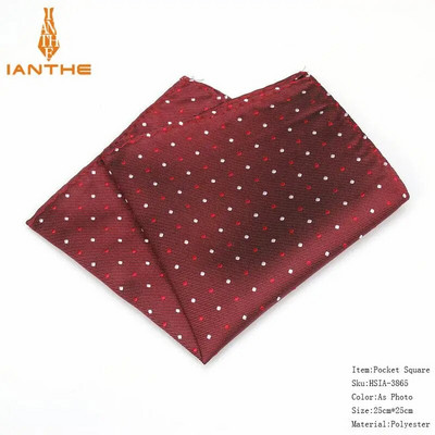 Patrat de buzunar clasic pentru bărbați, cu model, batistă Hakiu de modă pentru bărbați Costume de afaceri Hachiuri de epocă Accesorii pentru prosop bleumarin