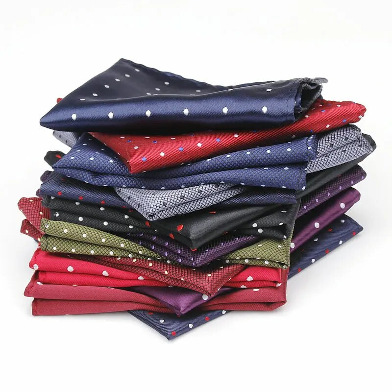 Patrat de buzunar clasic pentru bărbați, cu model, batistă Hakiu de modă pentru bărbați Costume de afaceri Hachiuri de epocă Accesorii pentru prosop bleumarin