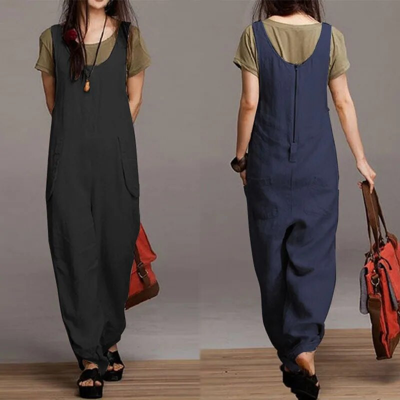 Φαρδύ παντελόνι εγκυμοσύνης πίσω με φερμουάρ Ζαρτιέρες για έγκυες Ολόσωμες φόρμες Rompers Ολόσωμη φόρμα εγκυμοσύνης Plus Size