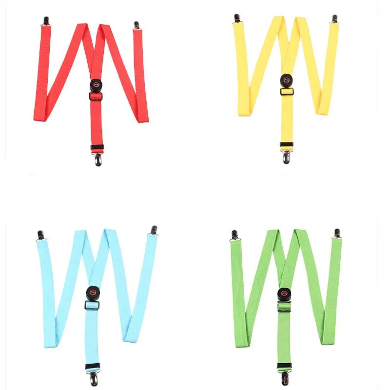 Suspensie cu LED-uri cu bridă Papion Clip-on Ciclism Unisex Adult Elastic Y-back Bretele reglabile Bandă pentru brațe Festival de nuntă Crăciun
