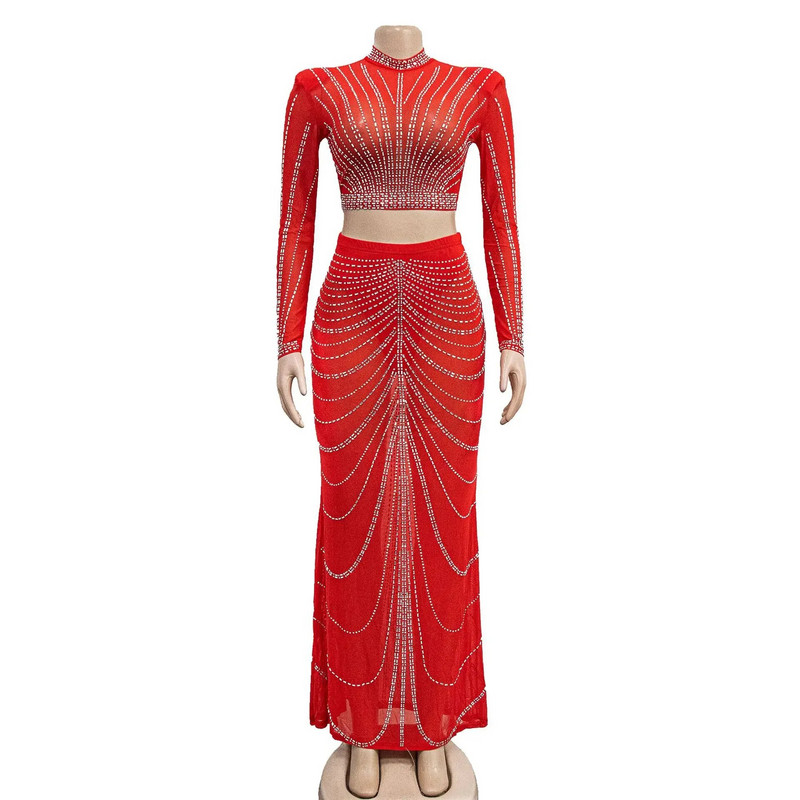 Set de rochii pentru ședință foto de maternitate, cristal, elastic, cu strasuri, buricul expus, ținută fotografică pentru sarcină, rochie decupată pentru femei