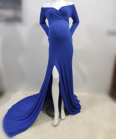 Long Maternity Photography Props Φόρεμα εγκυμοσύνης Φωτογραφία για εγκυμοσύνη Φορέματα εγκυμοσύνης για φωτογράφιση μάξι φόρεμα για έγκυο 2022