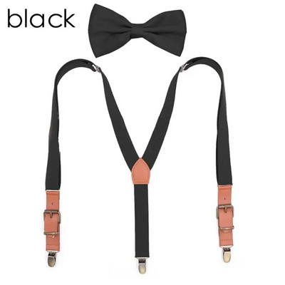 Yienws Bretelles Adultes Kikilipsuhoidjad Meestele Naiste Vintage Pu Patch Sukad Püksid Traksid Butterfly Sukad YiA098