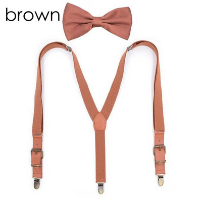 Yienws Bretelles Adultes Kikilipsuhoidjad Meestele Naiste Vintage Pu Patch Sukad Püksid Traksid Butterfly Sukad YiA098