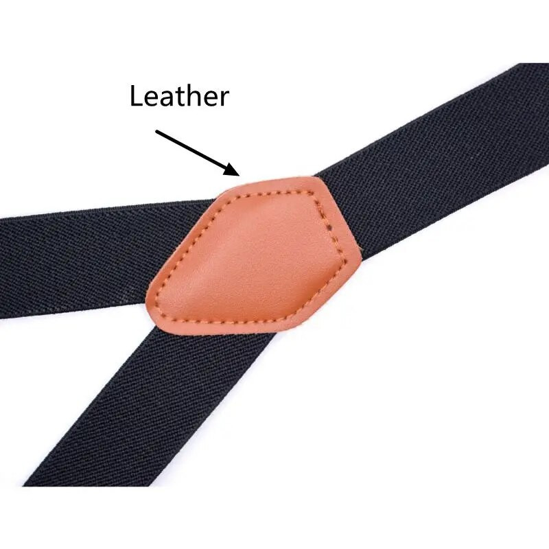 Yienws Bretele pentru bărbați și papion pentru adulți, pantaloni cu nasturi cu 3 agrafe, bretele Suspensorio femei, bretele roz roșii, set papion YiA036