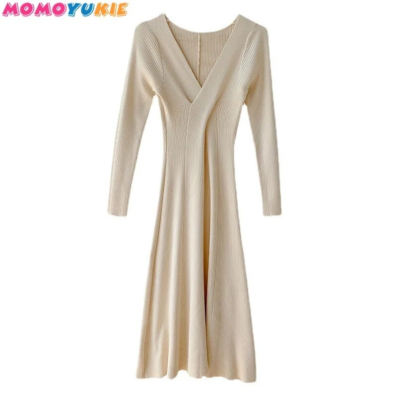 Toamnă Elegantă Rochie Pulovere Sarcină Rochie Maternitate Căldură Toamnă Iarnă Pulover tricotat Rochie Haine pentru gravide