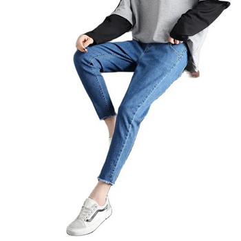 Retro Loose Jeans Παντελόνι εγκυμοσύνης Gravidas Παντελόνι Ανοιξιάτικο Φθινόπωρο Stretch Τζιν Τζιν Παντελόνι εγκυμοσύνης για Έγκυες Ρούχα