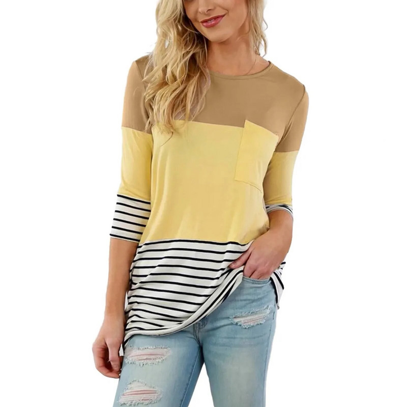 Top pentru alăptare Haine de maternitate Tricou ocazional pentru femei însărcinate Îmbrăcăminte pentru femei de sarcină Dimensiuni mari S-XXL Bluză de vară Topuri