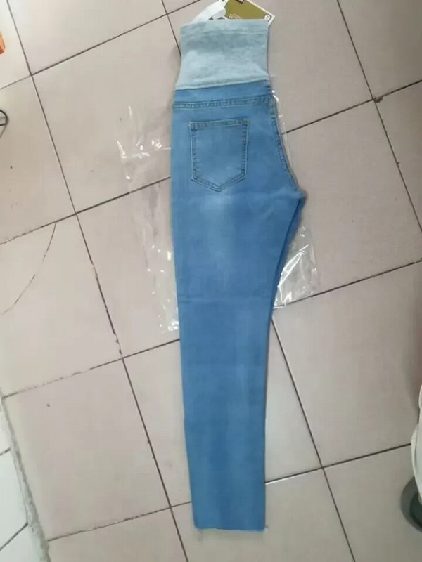 Blugi skinny de maternitate în stil coreean, pantaloni creion pentru femei însărcinate, cu talie înaltă, îmbrăcăminte la modă, sarcină, subțiri, șolduri, pantaloni din denim