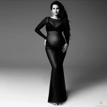 Μακρύ φόρεμα για έγκυες φωτογράφιση εγκυμοσύνης με μακρύ φόρεμα για εγκυμοσύνη