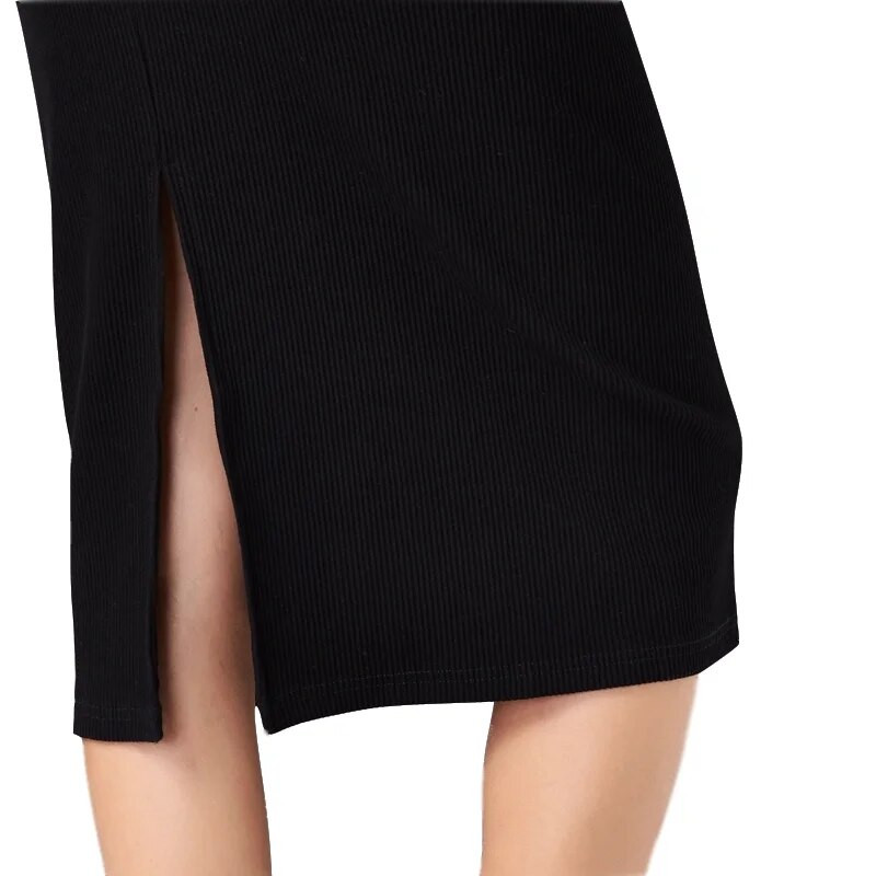 Pavasaris Rudens Motinystės Vilnonis Megztas Tamprus Sijonas Nėščioms Moterims Korėjietiškas A linijos sijonai Nėštumo Tankūs Grožio Rūbai