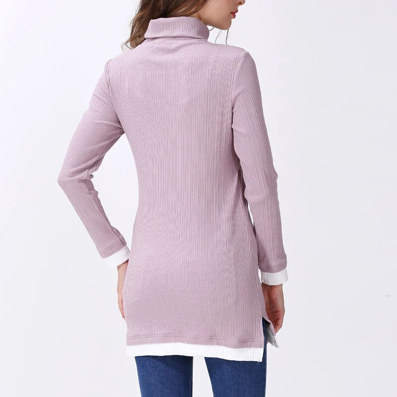 Žieminiai rūbai nėščiosioms Drabužiai žindyvėms Drabužiai nėščioms moterims ilgomis rankovėmis žindymo marškinėliai