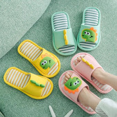 Papuci pentru copii din dinozaur din desene animate marca Kocotree, papuci de casă pentru copii, pantofi pentru copii, papuci de casă pentru dormitor de interior, primăvară, toamnă