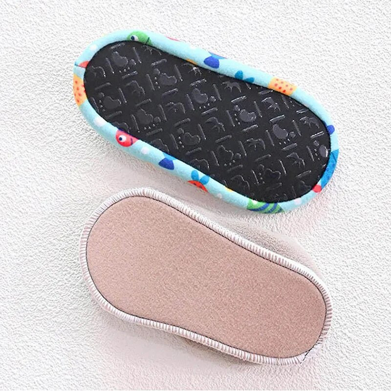 Ziemas bērnu grīdas apavi zīdaiņiem Čības Toddler Zēni Meitenes Plīša Silti Mīksti Neslīdoši Bērnu apavi iekštelpu čības zīdaiņiem