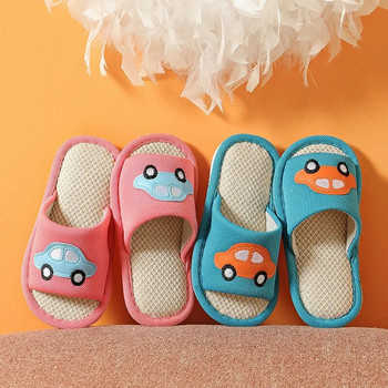 Παντόφλες για αγόρι κοριτσάκι Καλοκαίρι άνοιξη Flat παπούτσια Παιδικά Σπίτι Εσωτερικό Cartoon Car Cute Fashion Παιδικά Σανδάλια Slides Flip Flops