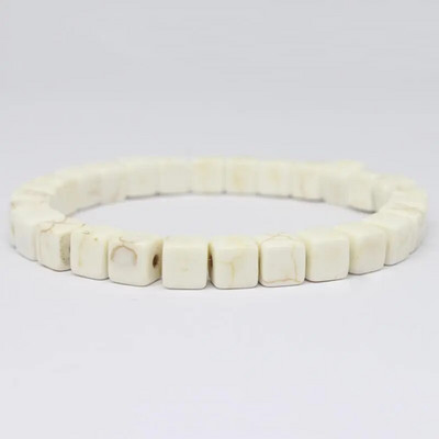 Hiphopo kaukolės apyrankės sintetinės turkio spalvos rankomis austos tamprios apyrankės moterims vyrams, Helovino papuošalai