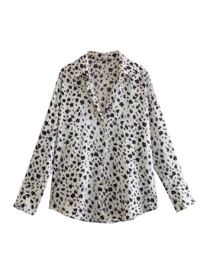 TRAF 2023 pentru femeie, toamnă, multicoloră, bluză de modă, vintage, cu mânecă lungă, cămașă largi de damă, top șic cu un singur piept, negru