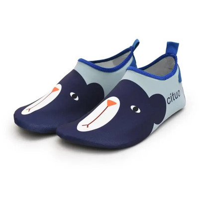 Kudvogue Copii Pantofi de plajă Pantofi de casă ușoare Pantofi de înot pentru copii Talpă moale Fete Băieți Încălțăminte de interior Pantofi anti-alunecare Seasid