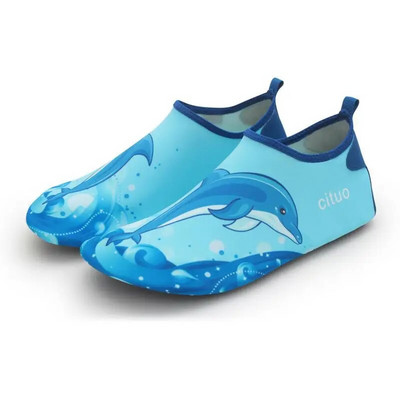 Kudvogue Copii Pantofi de plajă Pantofi de casă ușoare Pantofi de înot pentru copii Talpă moale Fete Băieți Încălțăminte de interior Pantofi anti-alunecare Seasid