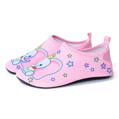 Kudvogue Copii Pantofi de plajă Pantofi de casă ușoare Pantofi de înot pentru copii Talpă moale Fete Băieți Încălțăminte de interior Pantofi anti-alunecare Seasid