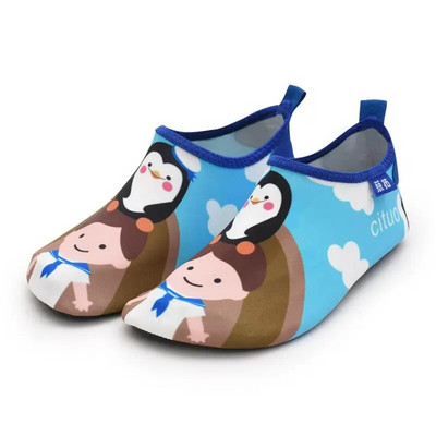 Kudvogue Copii Pantofi de plajă Pantofi de casă ușoare Pantofi de înot pentru copii Talpă moale Fete Băieți Încălțăminte de interior Pantofi anti-alunecare Seasid