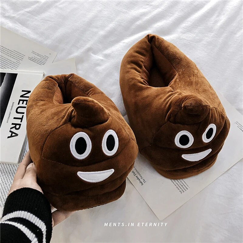 Kućne papuče Tople zimske kućne lepršave Nova moda Muškarci Žene Bread Demon Mekane plišane cipele Unisex Slatki smiješni božićni poklon