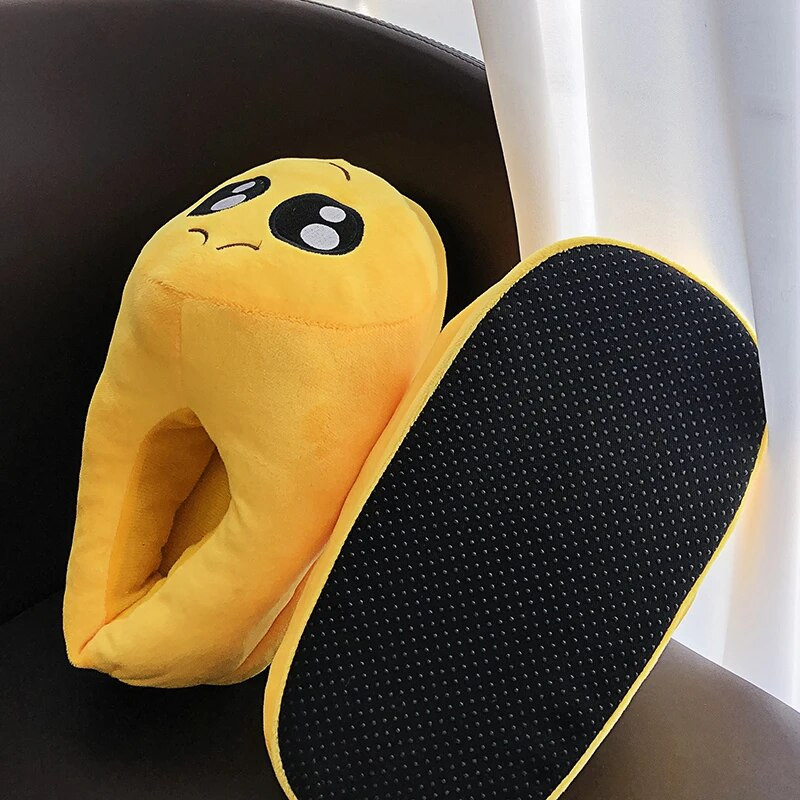 Kućne papuče Tople zimske kućne lepršave Nova moda Muškarci Žene Bread Demon Mekane plišane cipele Unisex Slatki smiješni božićni poklon