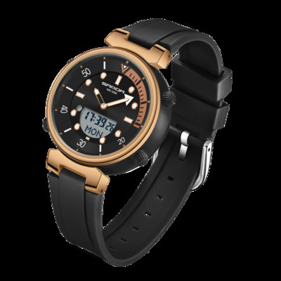 SANDA új ébresztőóra Nightlight Fashion Trend Sokoldalú elektronikus óra Többfunkciós férfi Relogio Masculino 3122