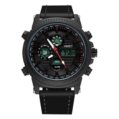 Nauji vyriški laikrodžiai AMST Prabangūs aukščiausios prekės ženklo sportiniai elektroniniai kvarciniai laikrodžiai, kasdieniai kariški vandeniui atsparūs rankiniai laikrodžiai Relogio Masculino