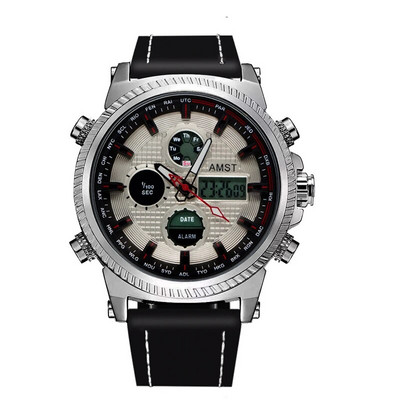 Nauji vyriški laikrodžiai AMST Prabangūs aukščiausios prekės ženklo sportiniai elektroniniai kvarciniai laikrodžiai, kasdieniai kariški vandeniui atsparūs rankiniai laikrodžiai Relogio Masculino