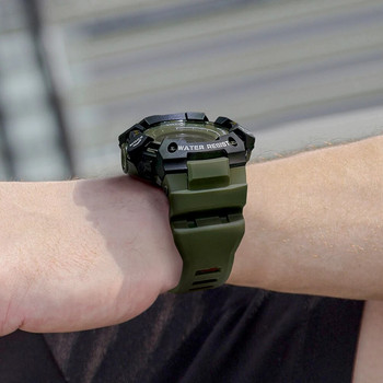 Ανδρικό Αθλητικό Ψηφιακό ρολόι μάρκας SMAEL Στρατιωτικό αδιάβροχο ηλεκτρονικό ρολόι LED Ανδρικά ρολόγια χειρός Μόδα ανδρικό ρολόι σιλικόνης