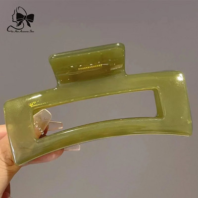 Nova plastična prozirna velika veličina od 13 cm, kandža za kosu, modna ženska ženska odjeća, dodaci, pokrivala za glavu, kopče za kosu