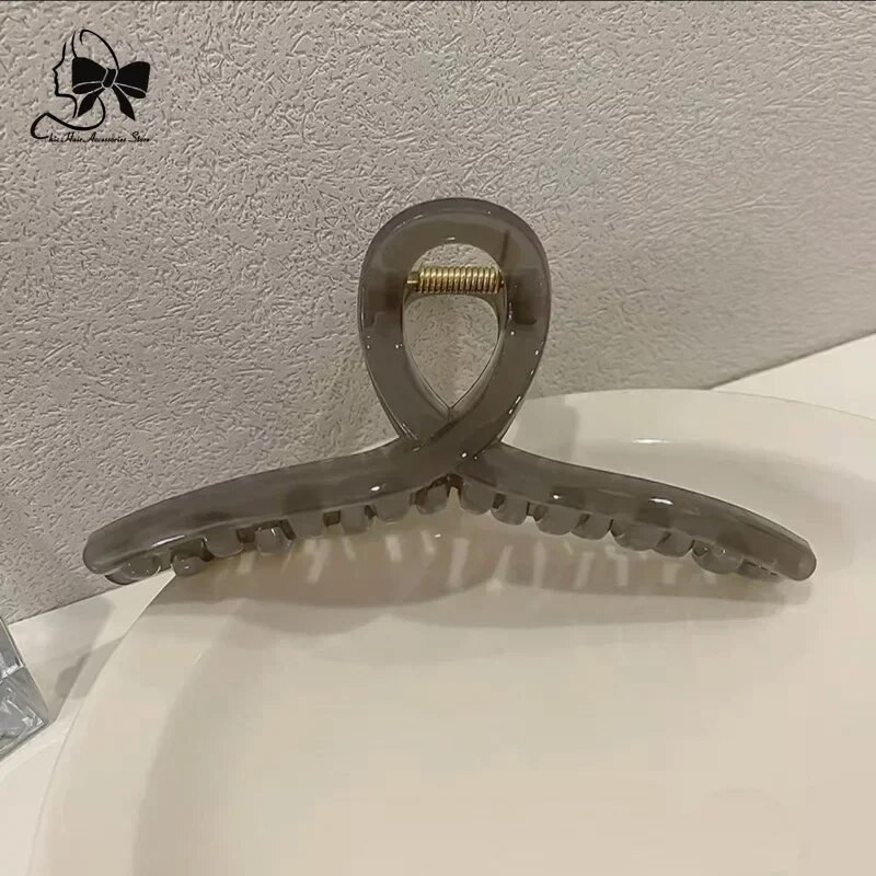Nova plastična prozirna velika veličina od 13 cm, kandža za kosu, modna ženska ženska odjeća, dodaci, pokrivala za glavu, kopče za kosu