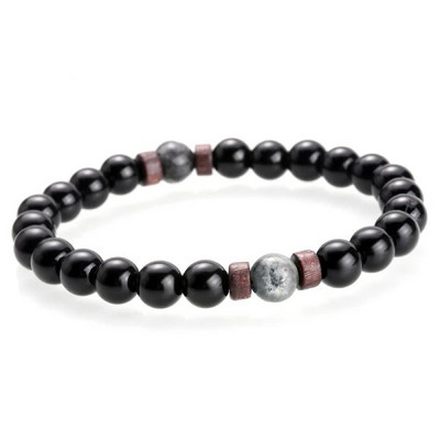 Brățară pentru bărbați cu mărgele naturală de piatră de lună Brățară Buddha tibetană chakra Brățări cu difuzor de piatră de lavă Bijuterii pentru bărbați cadou Drop Shipping