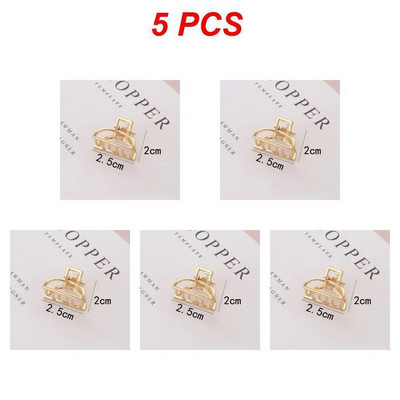 2 vnt./pak. Korėjietiškos versijos mažų plaukų žnyplių želė spalvos miela šoninė plaukų segtukas Paprasta vienspalvė plaukų segtukas Puikūs plaukų aksesuarai