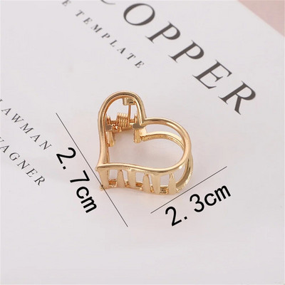 2 vnt./pak. Korėjietiškos versijos mažų plaukų žnyplių želė spalvos miela šoninė plaukų segtukas Paprasta vienspalvė plaukų segtukas Puikūs plaukų aksesuarai