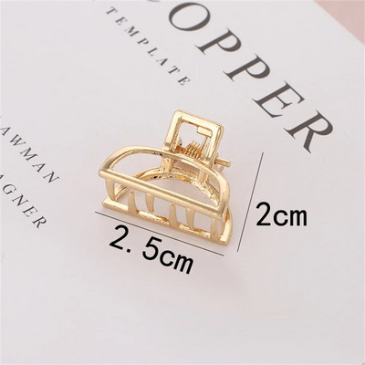 2 vnt./pak. Korėjietiškos versijos mažų plaukų žnyplių želė spalvos miela šoninė plaukų segtukas Paprasta vienspalvė plaukų segtukas Puikūs plaukų aksesuarai