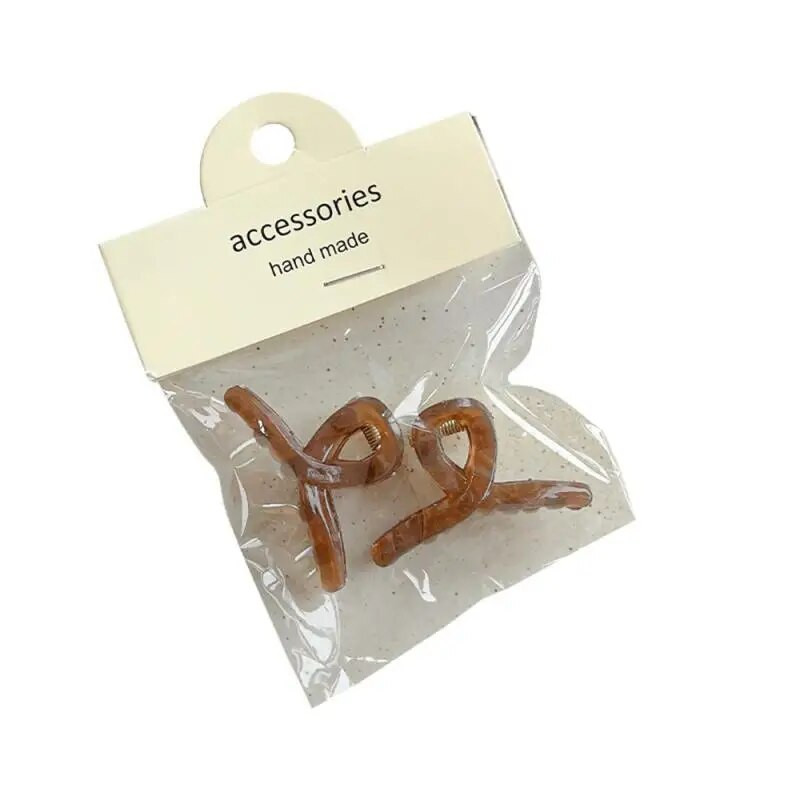 2 vnt./pak. Korėjietiškos versijos mažų plaukų žnyplių želė spalvos miela šoninė plaukų segtukas Paprasta vienspalvė plaukų segtukas Puikūs plaukų aksesuarai