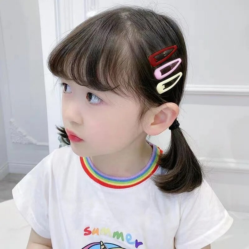 1/5 vnt. Red Star plaukų segtukas mergaitei, vandens lašelis, segtukas, plaukų segtukas, moteriškas sidabrinis plaukų segtukas Priedai Plaukų papuošalai Galvos apdangalai Nauji