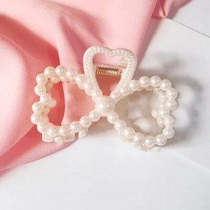 2021 Νέα μόδα Εξαιρετική μεσαία μικρή μαργαριτάρι Γεωμετρική φουρκέτα Μαλλιά Καβούρι Νύχια Μαλλιά Γυναικεία Κορίτσια Αξεσουάρ Μαλλιά Καπέλα