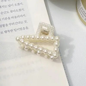 2021 Νέα μόδα Εξαιρετική μεσαία μικρή μαργαριτάρι Γεωμετρική φουρκέτα Μαλλιά Καβούρι Νύχια Μαλλιά Γυναικεία Κορίτσια Αξεσουάρ Μαλλιά Καπέλα