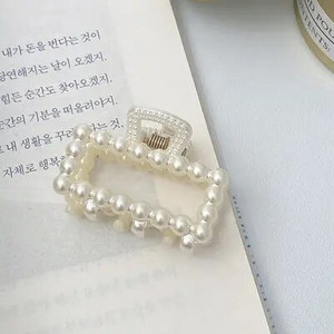 2021 Νέα μόδα Εξαιρετική μεσαία μικρή μαργαριτάρι Γεωμετρική φουρκέτα Μαλλιά Καβούρι Νύχια Μαλλιά Γυναικεία Κορίτσια Αξεσουάρ Μαλλιά Καπέλα