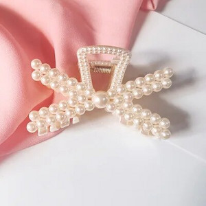 2021 Νέα μόδα Εξαιρετική μεσαία μικρή μαργαριτάρι Γεωμετρική φουρκέτα Μαλλιά Καβούρι Νύχια Μαλλιά Γυναικεία Κορίτσια Αξεσουάρ Μαλλιά Καπέλα