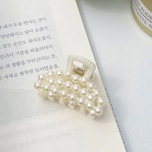 2021 Νέα μόδα Εξαιρετική μεσαία μικρή μαργαριτάρι Γεωμετρική φουρκέτα Μαλλιά Καβούρι Νύχια Μαλλιά Γυναικεία Κορίτσια Αξεσουάρ Μαλλιά Καπέλα