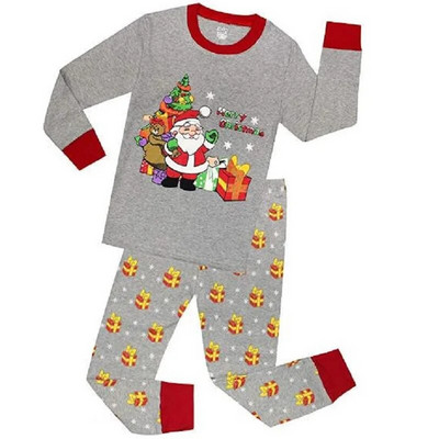 Vehicul Digger Haine pentru bebelusi baieti Costume 100% bumbac Pijamale pentru copii Seturi de lenjerie de dormit pentru copii Cămașă de noapte PJ'S Tricouri lungi Cămăși Set pantaloni